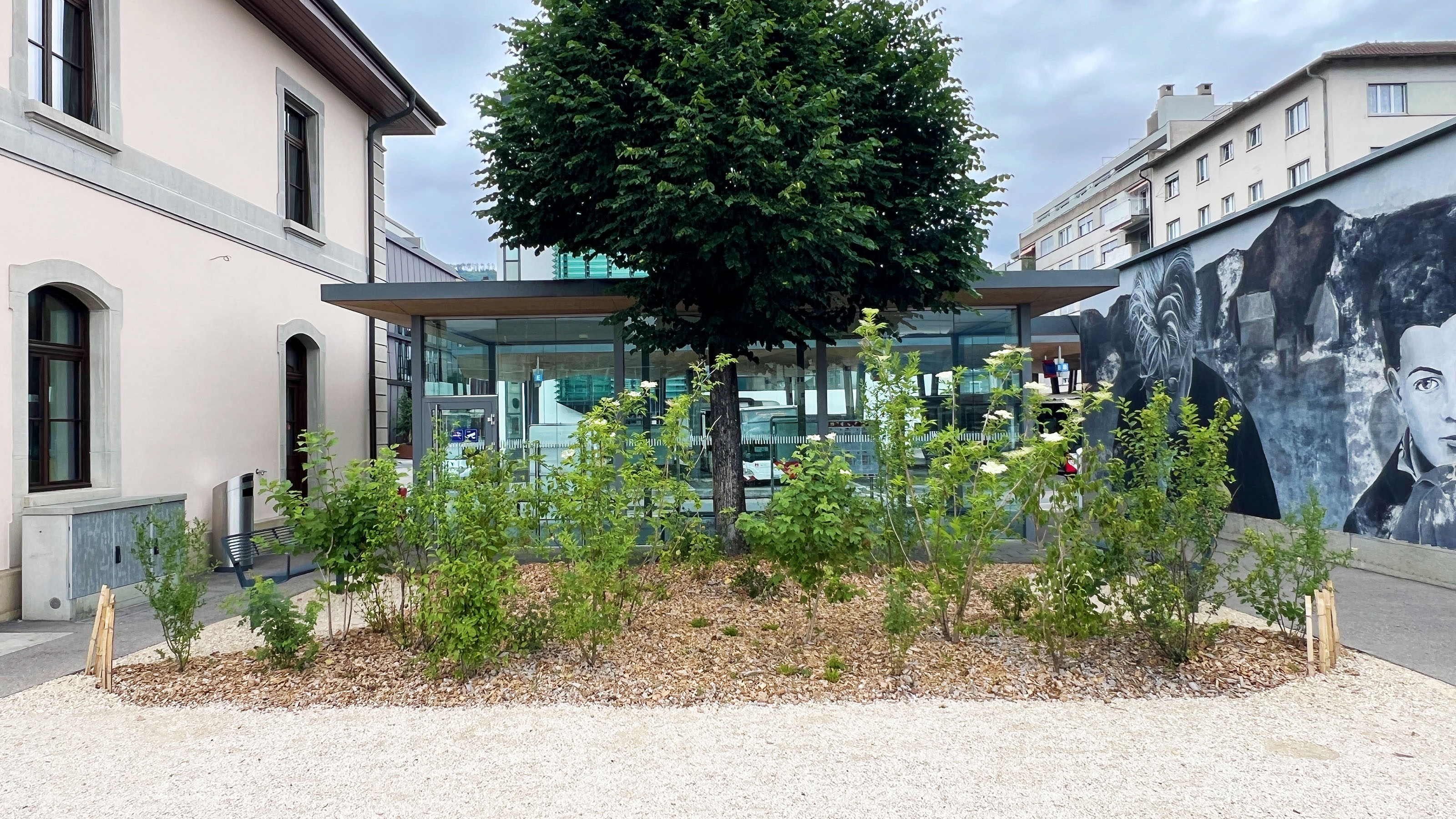 Nachher: Aufenthaltsbereiche zum Wohlfühlen.