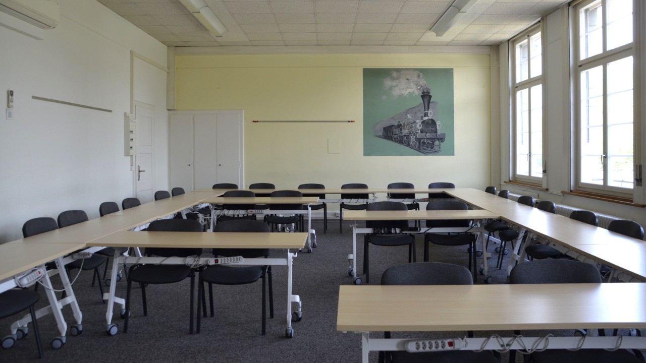 Room L – Capacity: max. 70 persons.