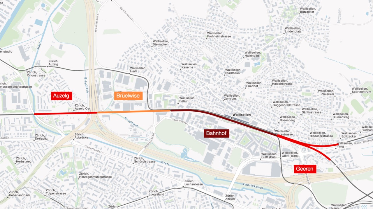 Die Grafik zeigt die verschiedenen Baubereiche, die in der Tabelle unten aufgeführt sind. 