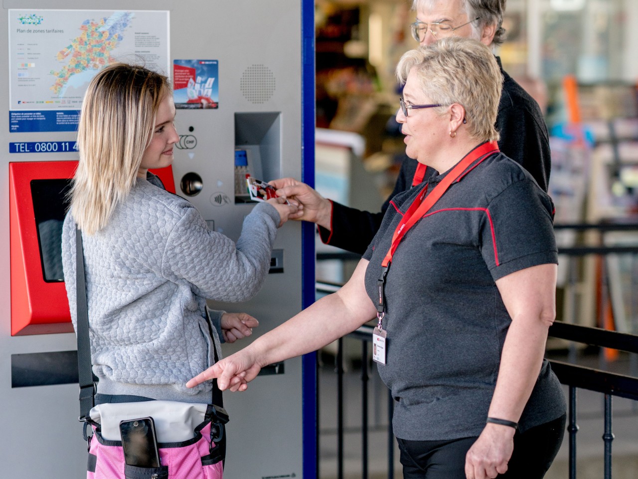 Bahnhof-Patinnen und -Paten handeln präventiv und suchen aktiv das Gespräch mit der Kundschaft.